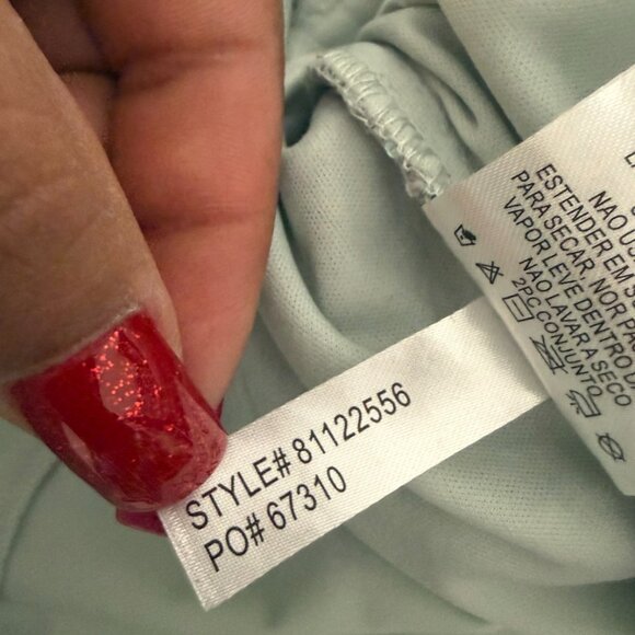 Alex Evenings Sleeveless Corded Fit Ice Sage Lace & Sequin-Detail Gown Sz 8 - Picture 15 of 16